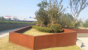 仙游耐候钢挡土墙